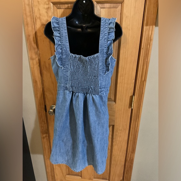 NWOT Japan Denim Shift Dress - Picture 3 of 5